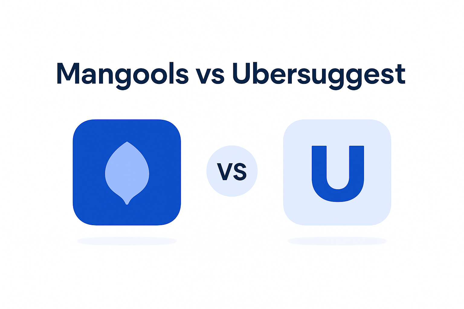 Infographie comparant Mangools (recherche de mots-clés et UX), Ubersuggest (budget et offre à vie) et ChatSEO (IA sur vos vraies données Search Console)